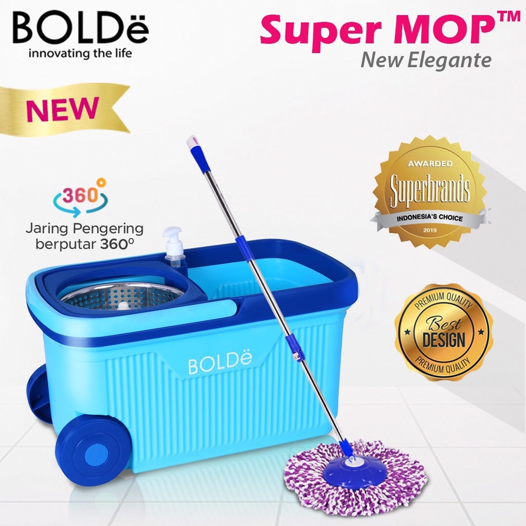 Bolde Super Mop ELEGANTE Alat Pel Serbaguna