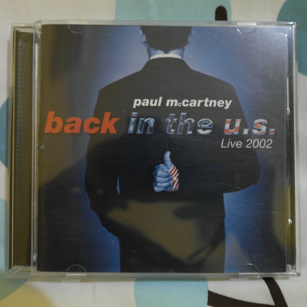 CD PAUL MC CARTNEY - BACK IN THE US LIVE 2002