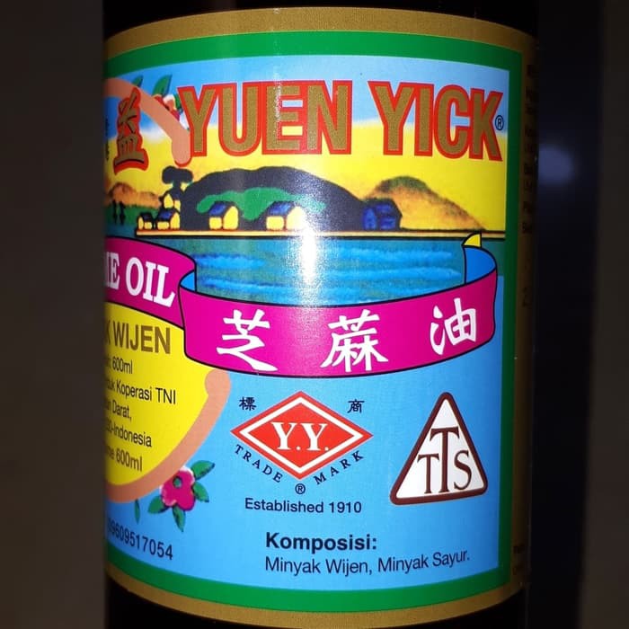 Sesame Oil Minyak Wijen Yuen Yick 600ml YY