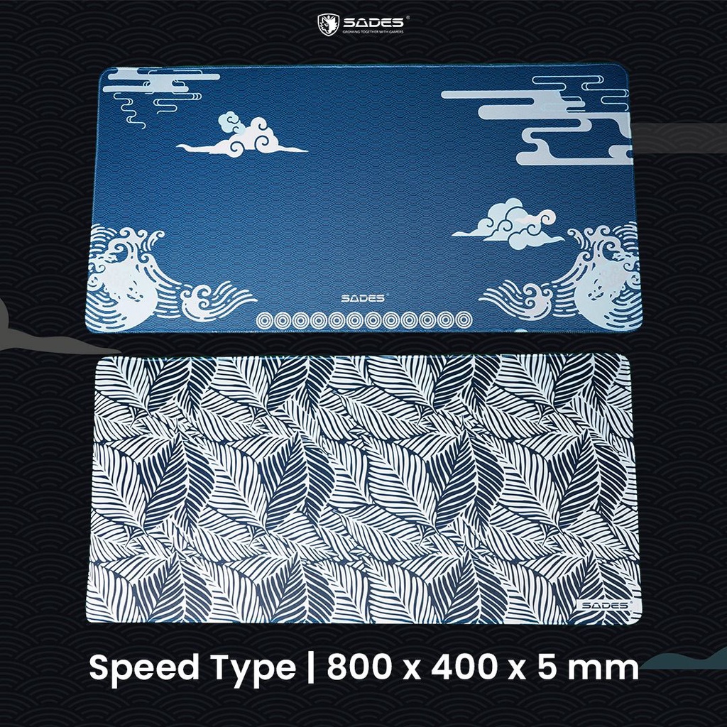 Sades SD84 / SD-84 Kinton Rasta Edition Speed Type Mousepad Gaming Deskmat ORIGINAL