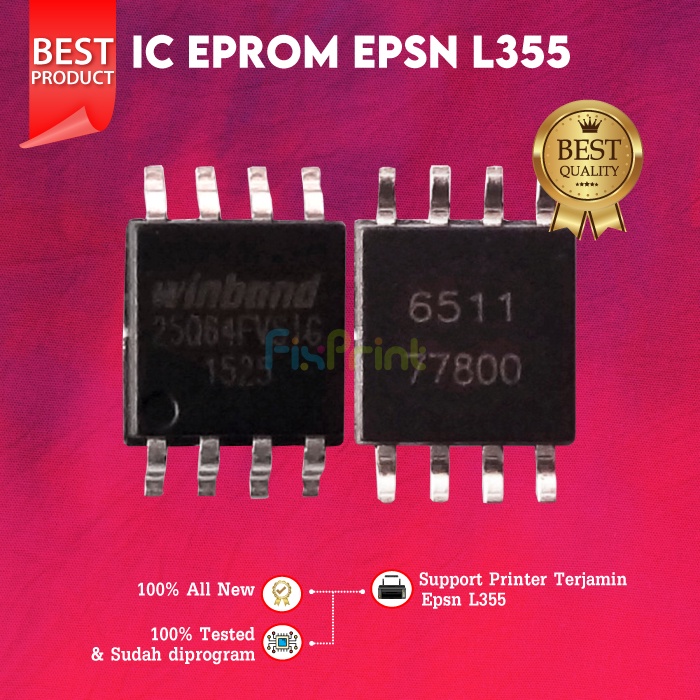 IC Eprom Epson L355, IC Eeprom Reset Epson L355, Resetter Printer Epson L355