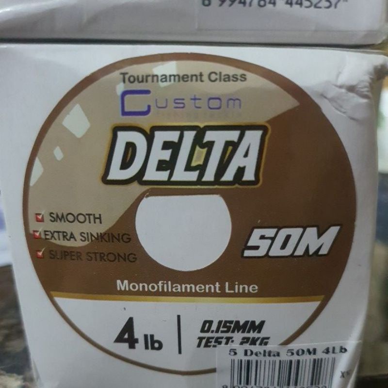 senar murah custom beta,delta 50m