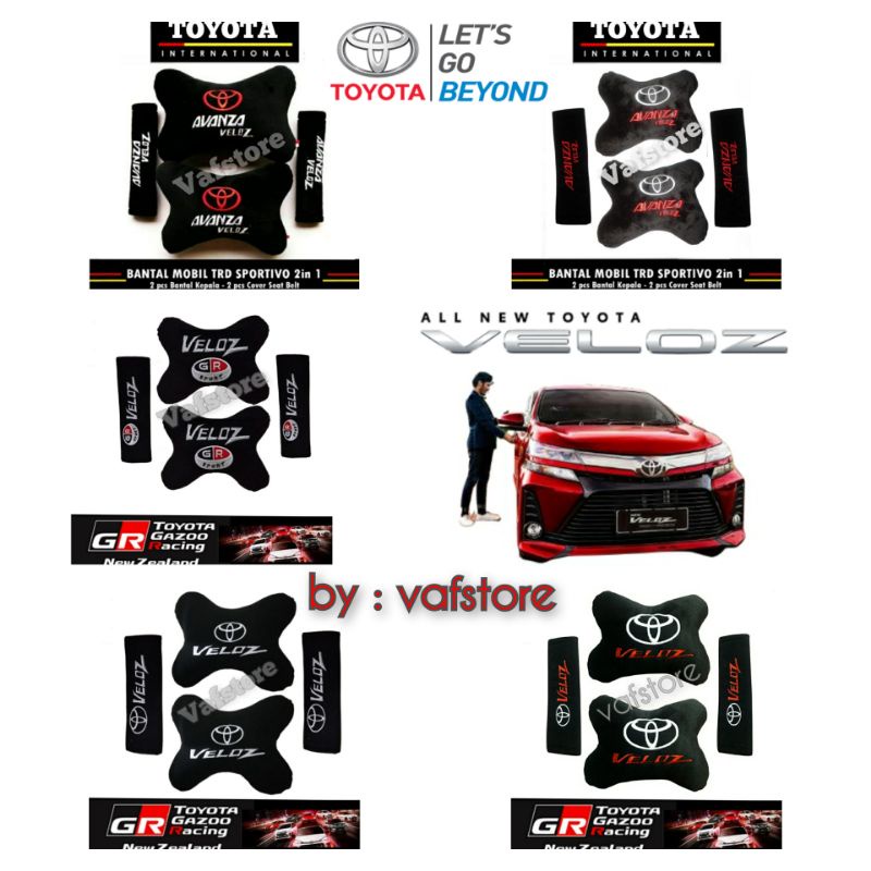 BANTAL MOBIL TOYOTA VELOZ/AVANZA VELOZ/BANTAL MOBIL SET PREMIUM/BANTAL MOBIL SET KARAKTER/BANTAL MOB