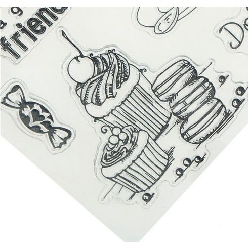 Clear Stamp (Stempel Transparan/Bening - Dolce Vita