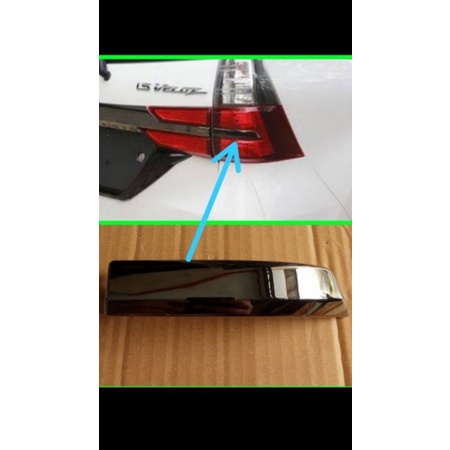 list stoplamp lampu belakang avanza black croom