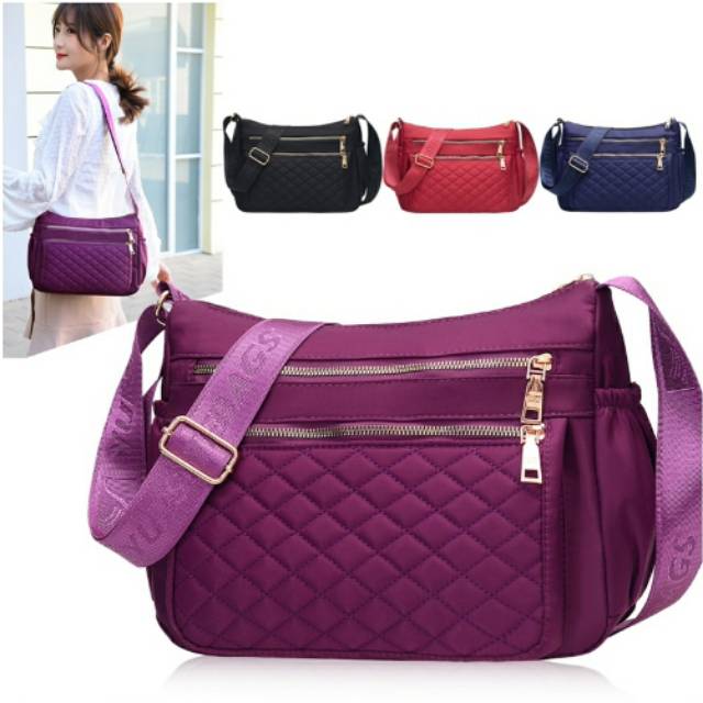 Tas Selempang Wanita SW 22 Chibao Sling Bag Cewek Import Murah Slempang Cewe Cantik Style Kekinian