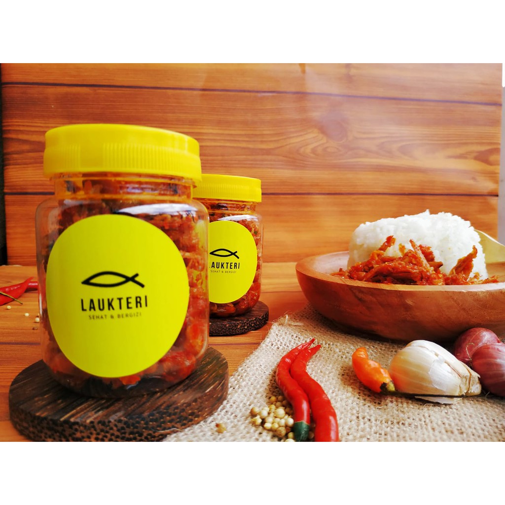 

Teri Balado (Tanpa Kacang) 150gr by Dapur Laukteri Gurih Enak