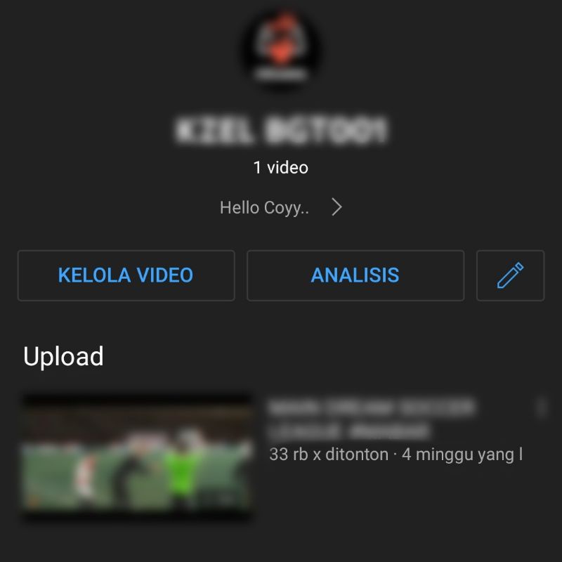AKUN YOUTUBE 1.100 Subscriber Akun Tahun 2015