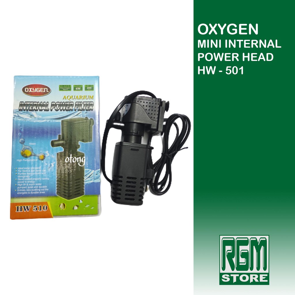 Oxygen HW - 510 HW510 mini internal power head filter aquarium aquascape