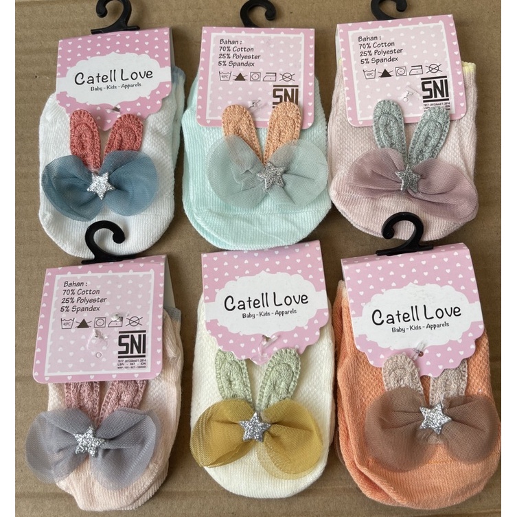 Catell Love Sock / Kaos Kaki RENDA