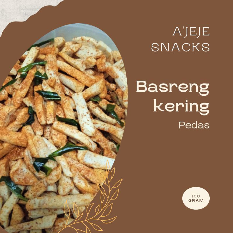 

basreng pedas Ajeje (100g)