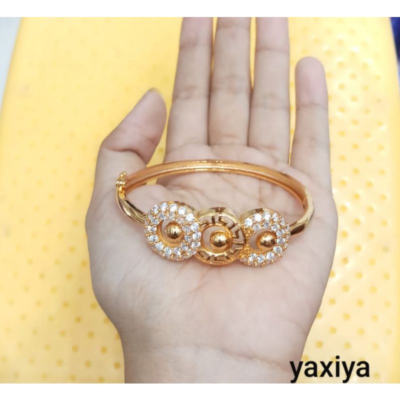 ( Anti Karat) GELANG BANGKOK WANITA REPLIKA EMAS