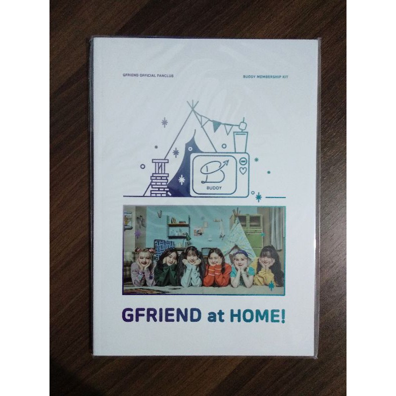 GFRIEND Photobook Global Official Fanclub Buddy Membership - GFRIEND at HOME
