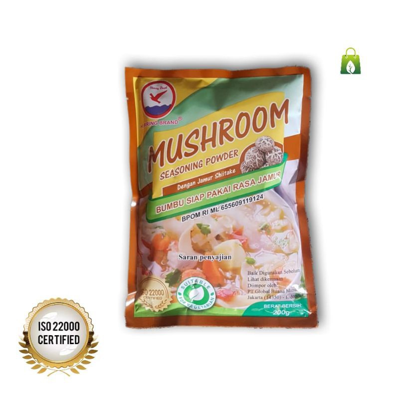 

HERRING Kaldu Rasa Jamur - Mushroom Seasoning Powder - 200g