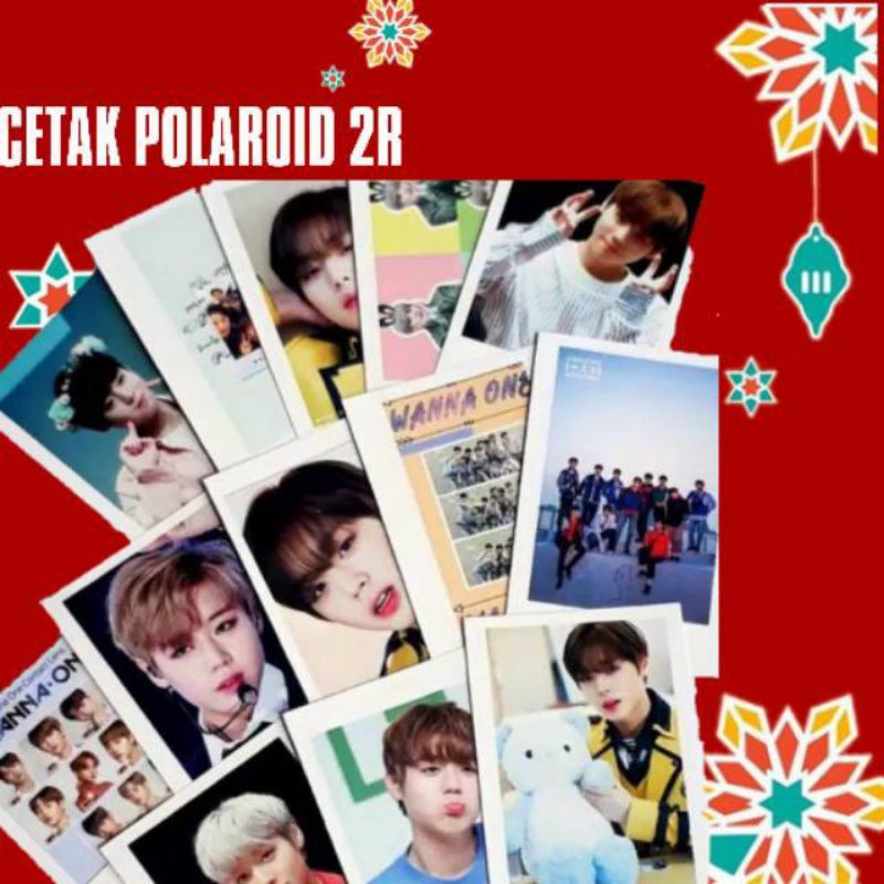 foto polaroid background putih