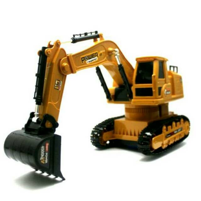 Jual Mainan Remote Control RC Excavator Heavy Machine Digger, berputar