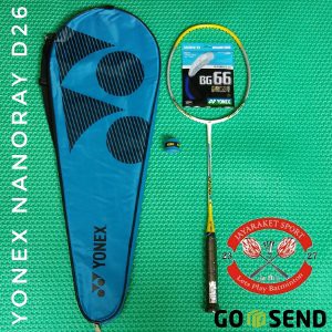 Termurah  raket badminton YONEX NANORAY D 26 ORIGINAL  TW   Murah