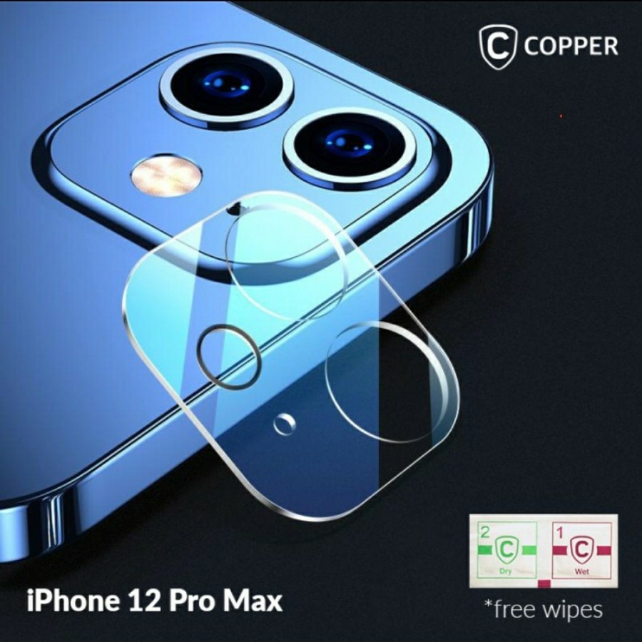 SCREEN PROTECTOR ANTI GORES KAMERA IPHONE 12 PRO MAX 6.7 INCH FULL COVERAGE - FA