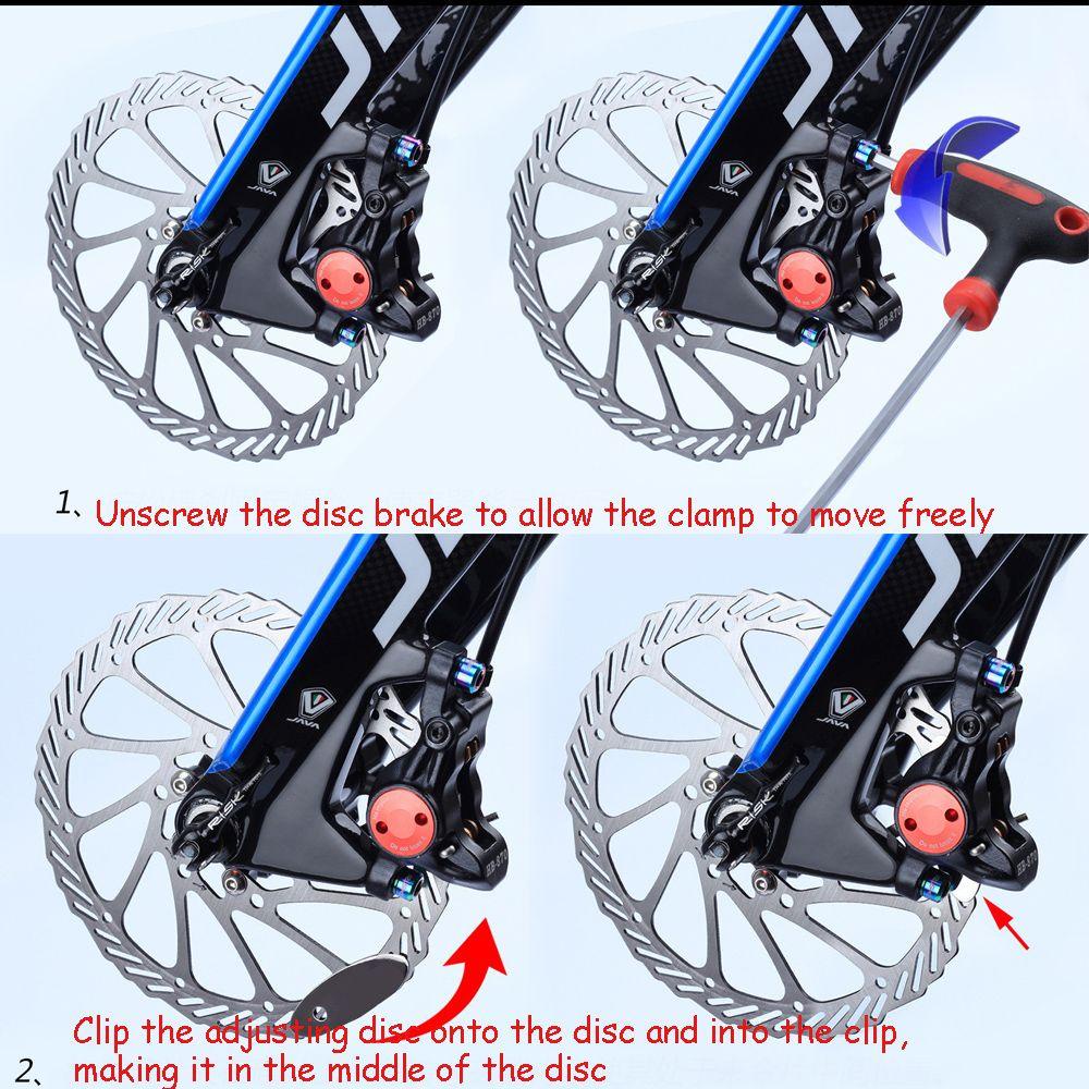 R-FLOWER 1 Pc Bantalan Rem Spacer Bersepeda Antigesek Bagian Sepeda Mounting Asisten Sepeda Perbaikan Kit