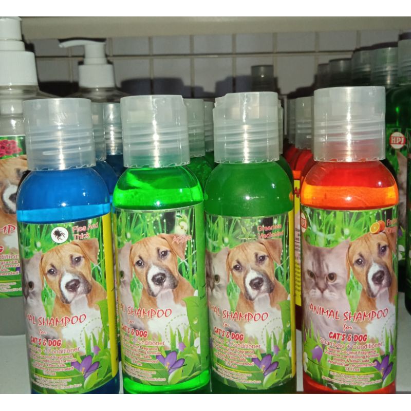 Sampo HPJ Cat &amp; Dog  100ml All Variant | sampo+conditioner kucing dan anjing