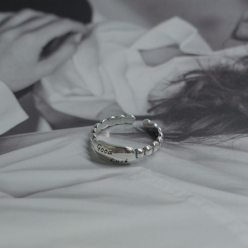 Cincin Model Terbuka Adjustable Gaya Retro