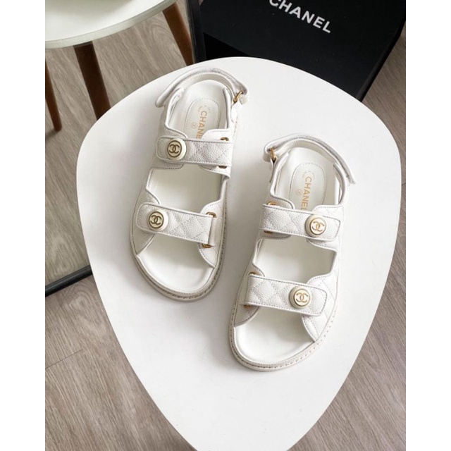 DAD SANDAL CAVIAR WHITE