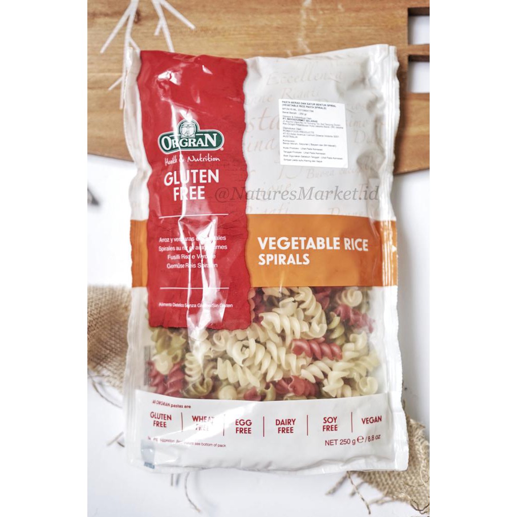 

PROMO ENAK Orgran Vegetable Rice Spiral 250g Terlaris