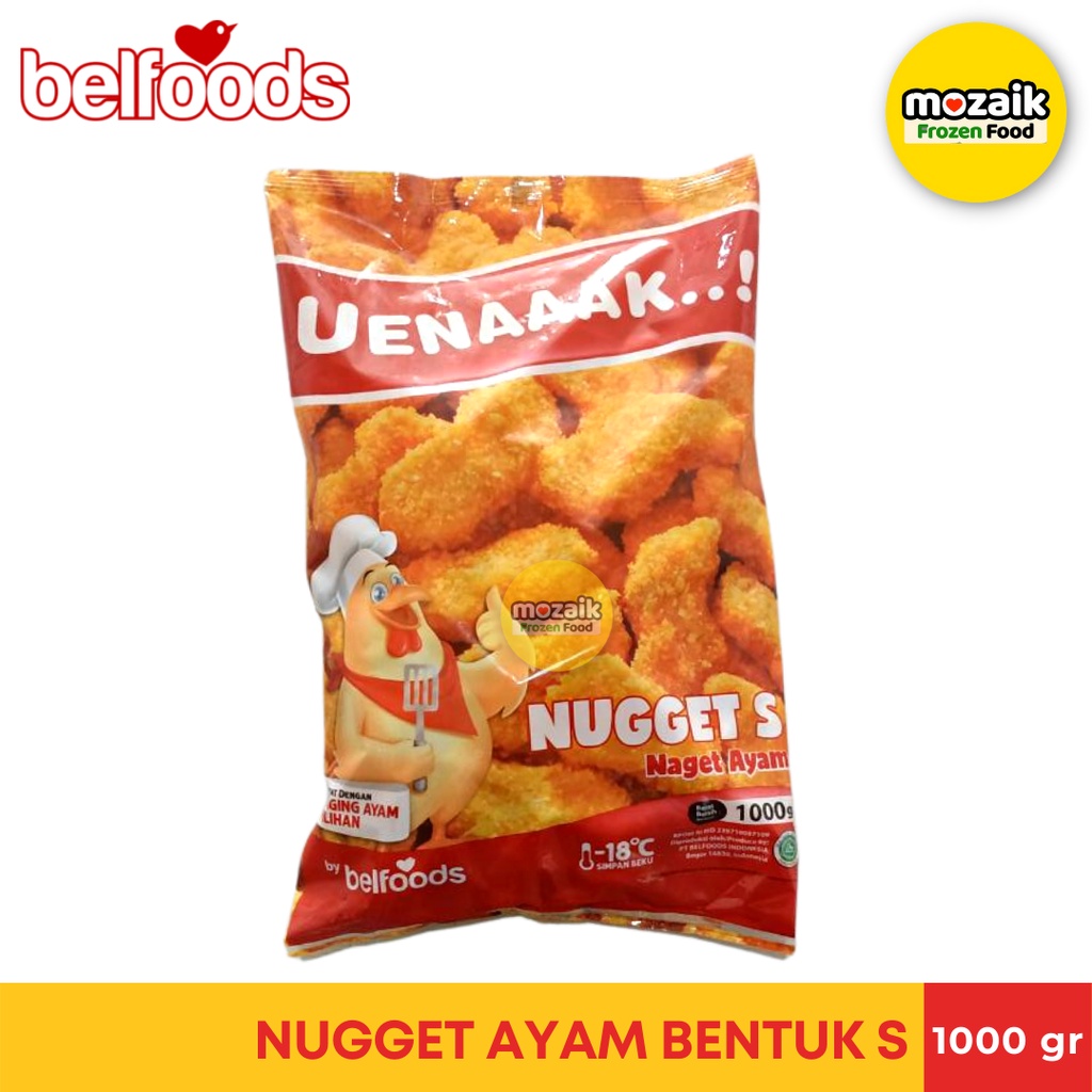 

Belfoods Nugget Ayam S Frozen Food Frozen Mart Palembang 1kg