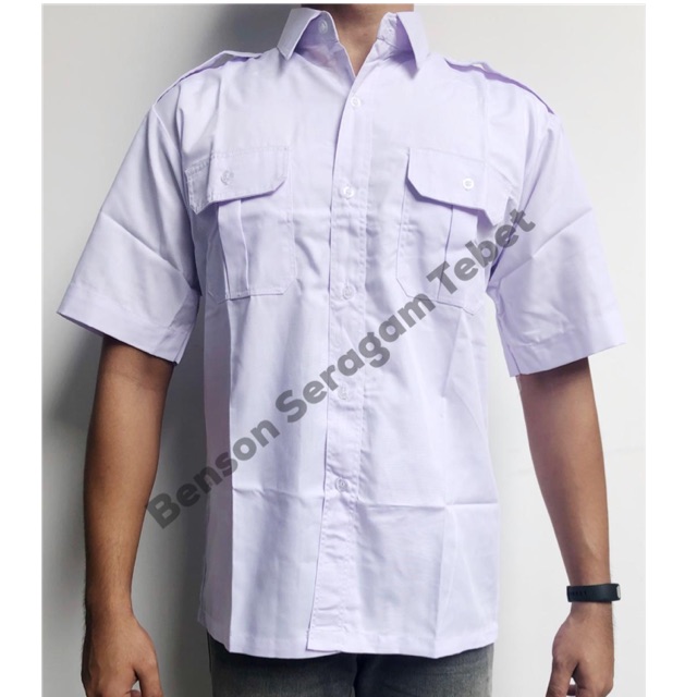 Kemeja PDH putih