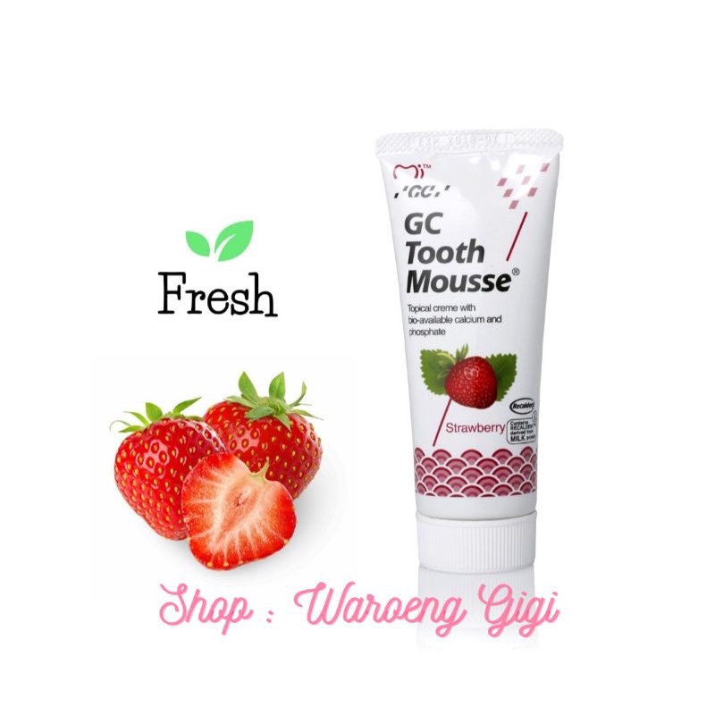 GC Tooth Mousse GC Toothmousse Strawberry