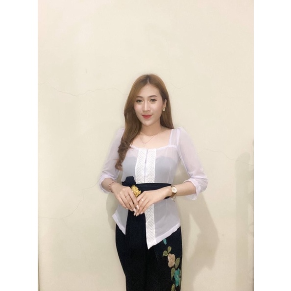 Kebaya Kamala bordir cleopatra/Kebaya bordir/kebaya bali modern