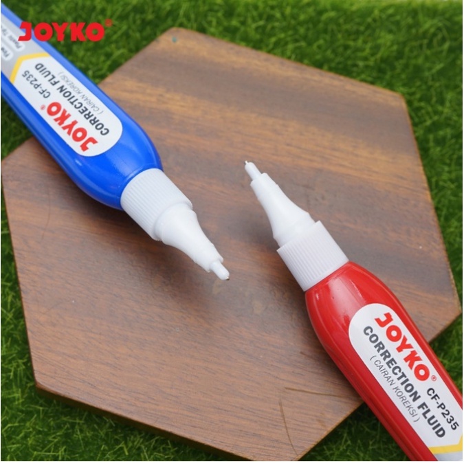 JOYKO TIP EX CORRECTION FLUID CF-P235 KERTAS ROLL MURAH TIPEX ATK STATIONARY CAIRAN KOREKSI PENGHAPUS CAIR TIPE X