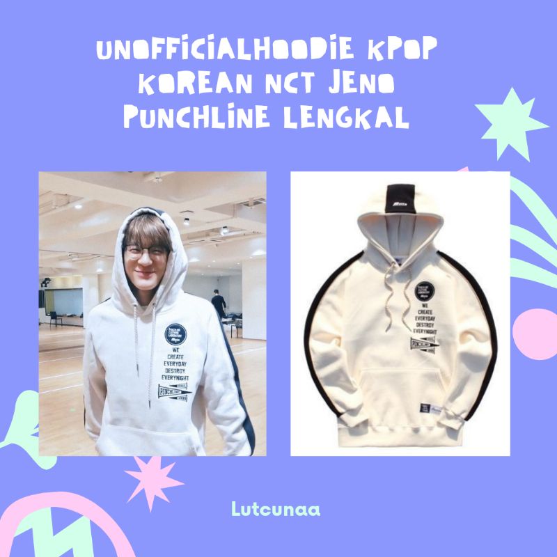 Pre-order Unofficial Hoodie NCT Jeno Punchline NCT DREAM