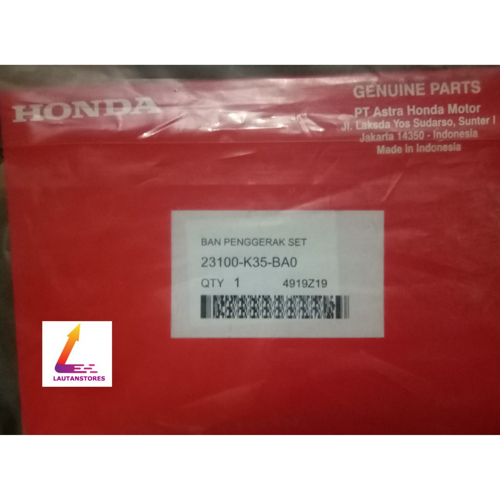 23100-K35-BA0 Van Belt - V Belt Kit Plus Roller Vario 125 LED (K60) 2015 - 2018