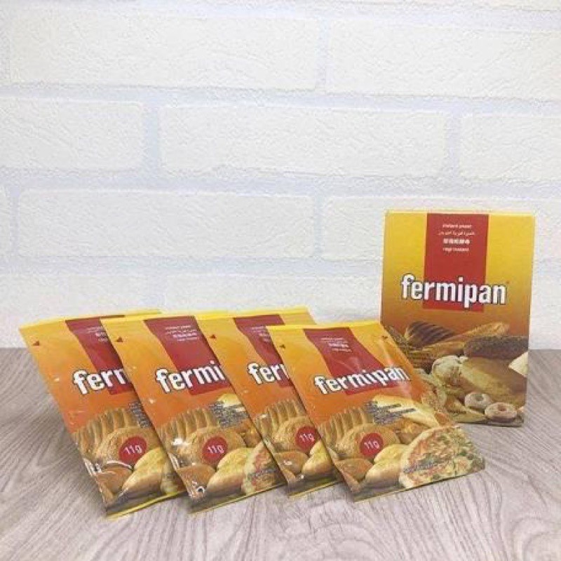 

Fermipan Ragi instant 1 box isi 4 x 11gr sachet