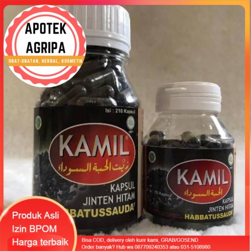 Kamil Kapsul Jinten Hitam (bubuk)