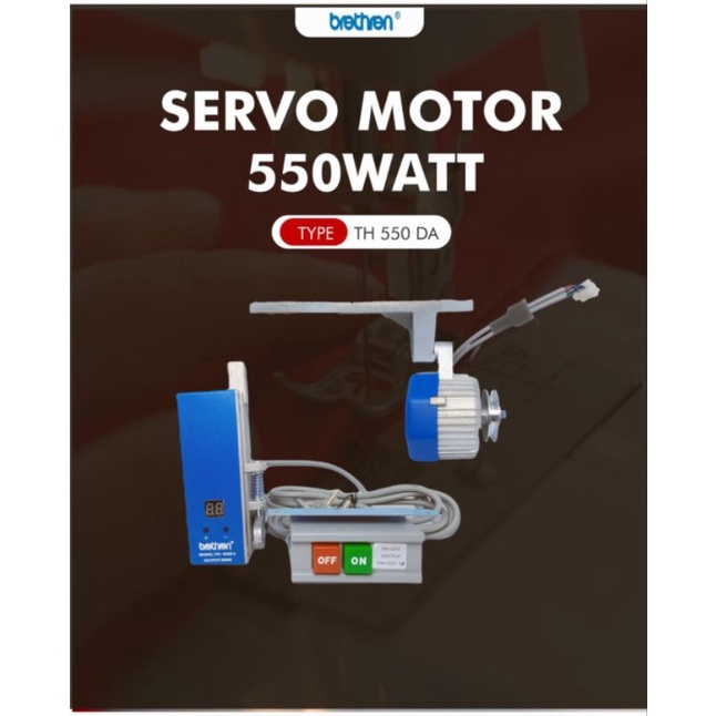 Brethren TH-550DA Dinamo Servo Mesin Jahit Induatrial TH550DA 550W Servo Motor