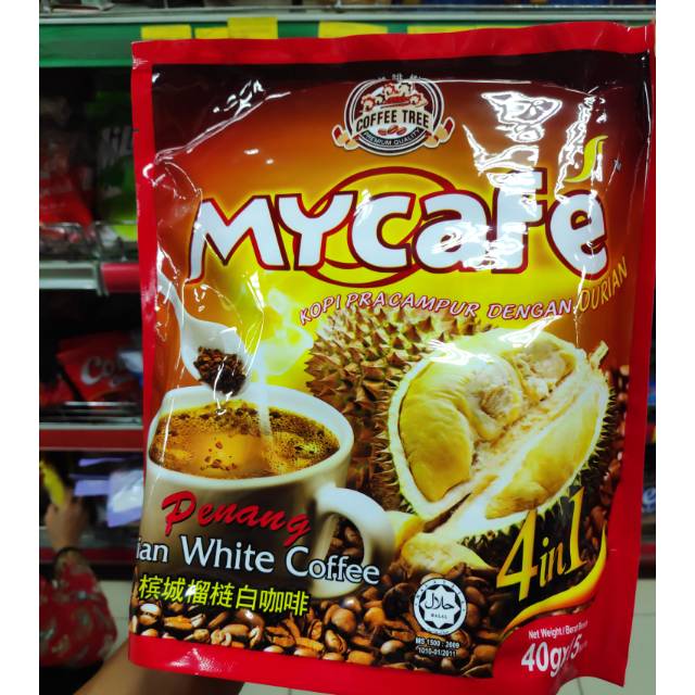 

Penang Durian White coffee kopi import malaysia
