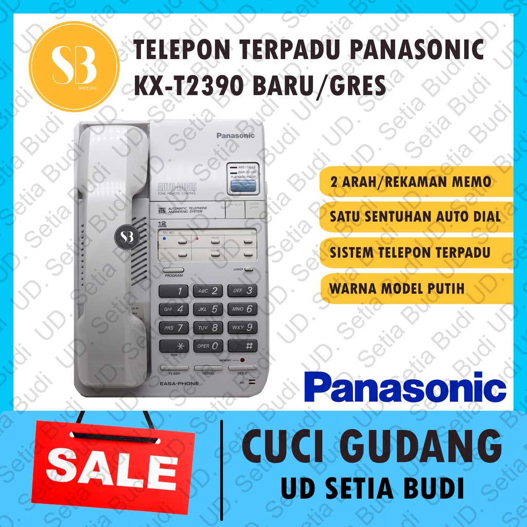 Telepon Key Rumah Kantor PABX Panasonic KX-T2390 Integrated Telephone System