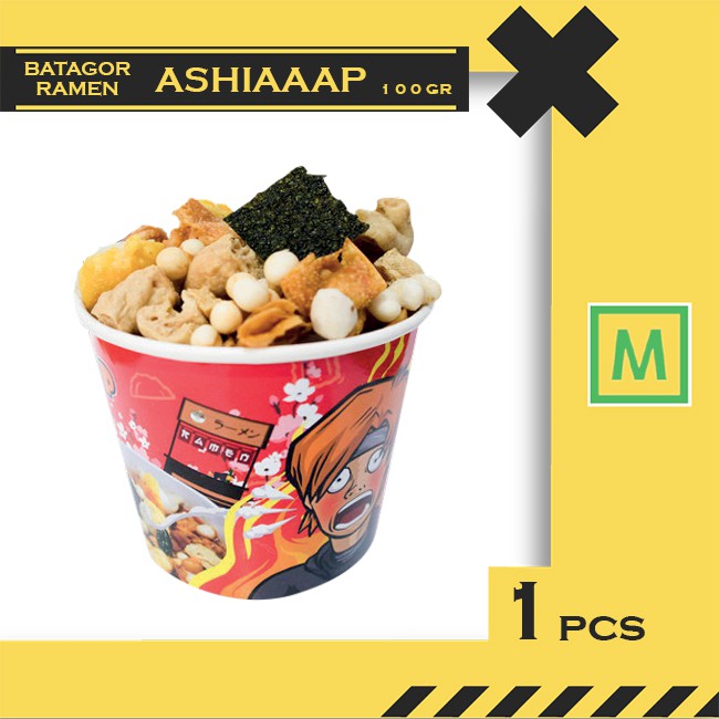 

Ashiaaap Batagor Ramen 100gr