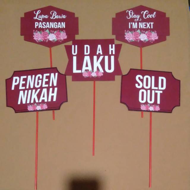 Photobooth Props / properti foto
