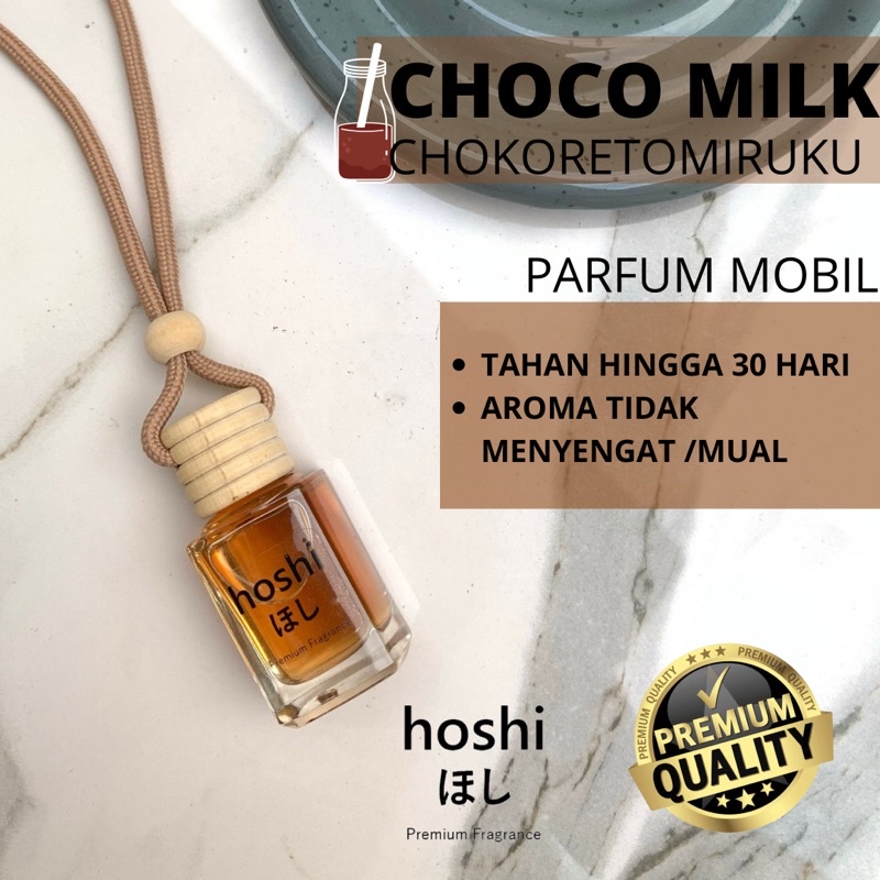 Hoshi Parfum Mobil, Parfum Ruangan, Parfum Lemari Aroma COKLAT - aroma terapi essential oily