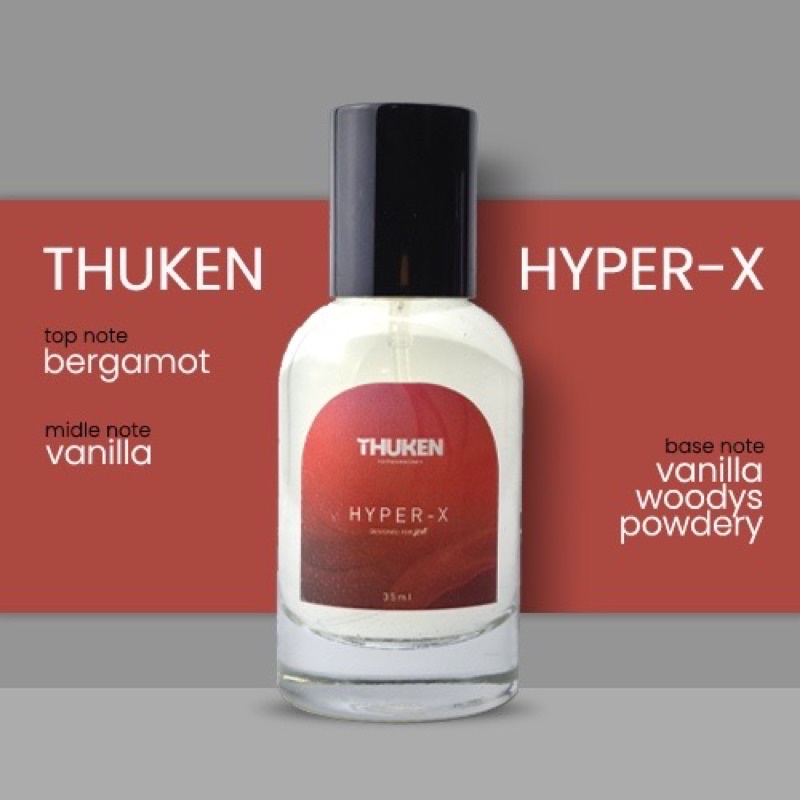 THUKEN HYPER-X | THUKEN FTISH | PARFUM PRIA DISUKAI WANITA [100% NAFSU] - PARFUM PRIA TAHAN LAMA - P