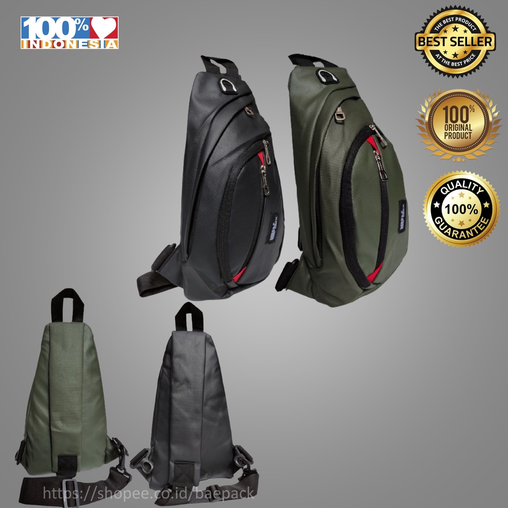 Tas Selempang Premium Anti Air Baepack / Tas Selempang Cowok / Tas Selempang Cewek