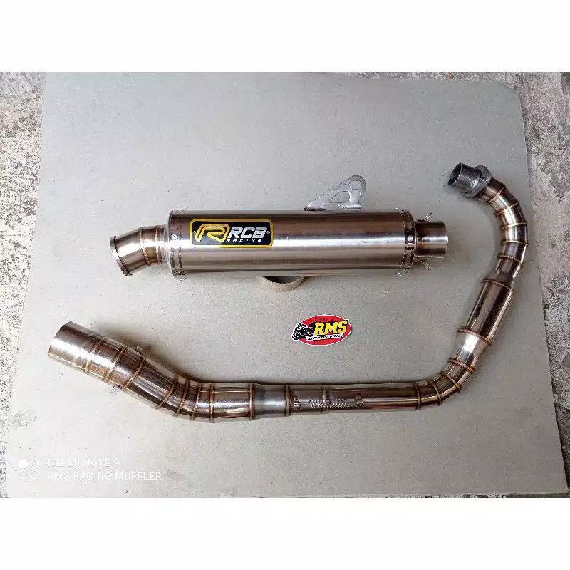 KNALPOT HEREX RCB LEHER BOOM PNP CB GL MEGAPRO HEREX