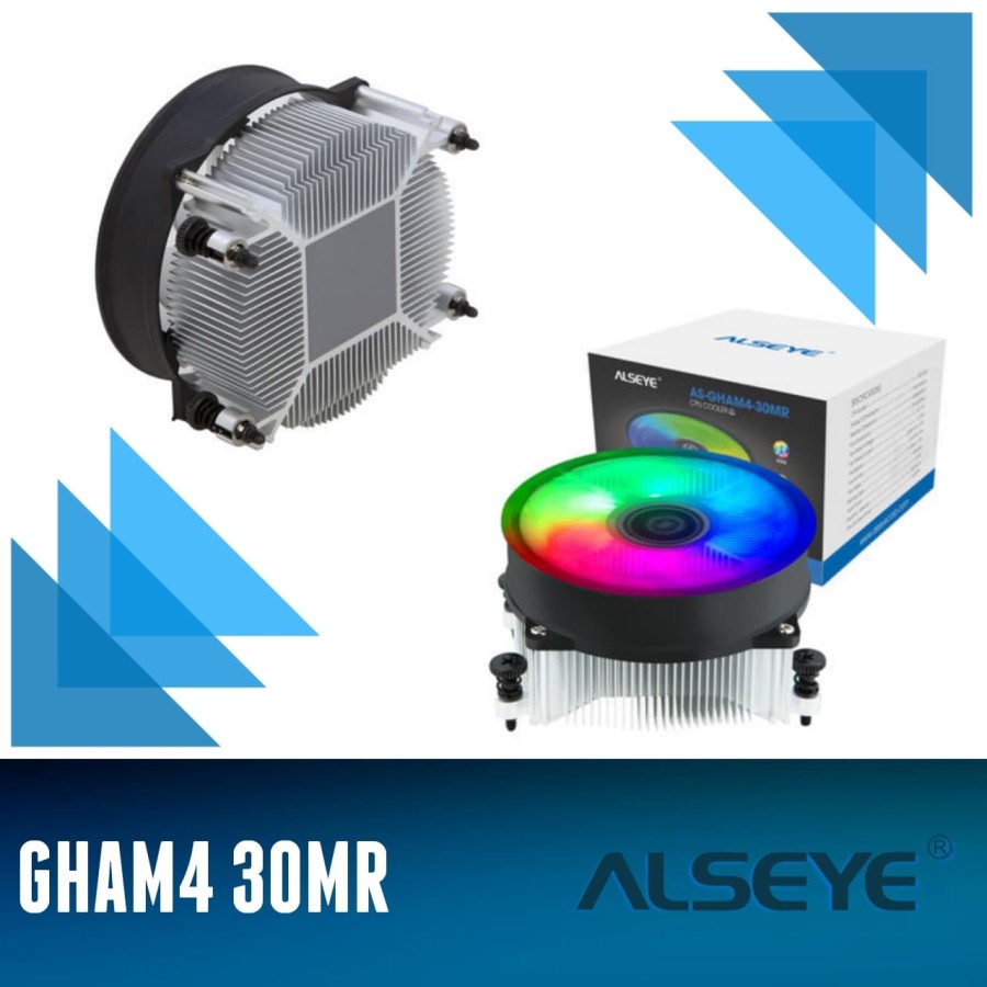 Alseye AS-GHAM4 30MR Fan Processor AMD Auto RGB AM4