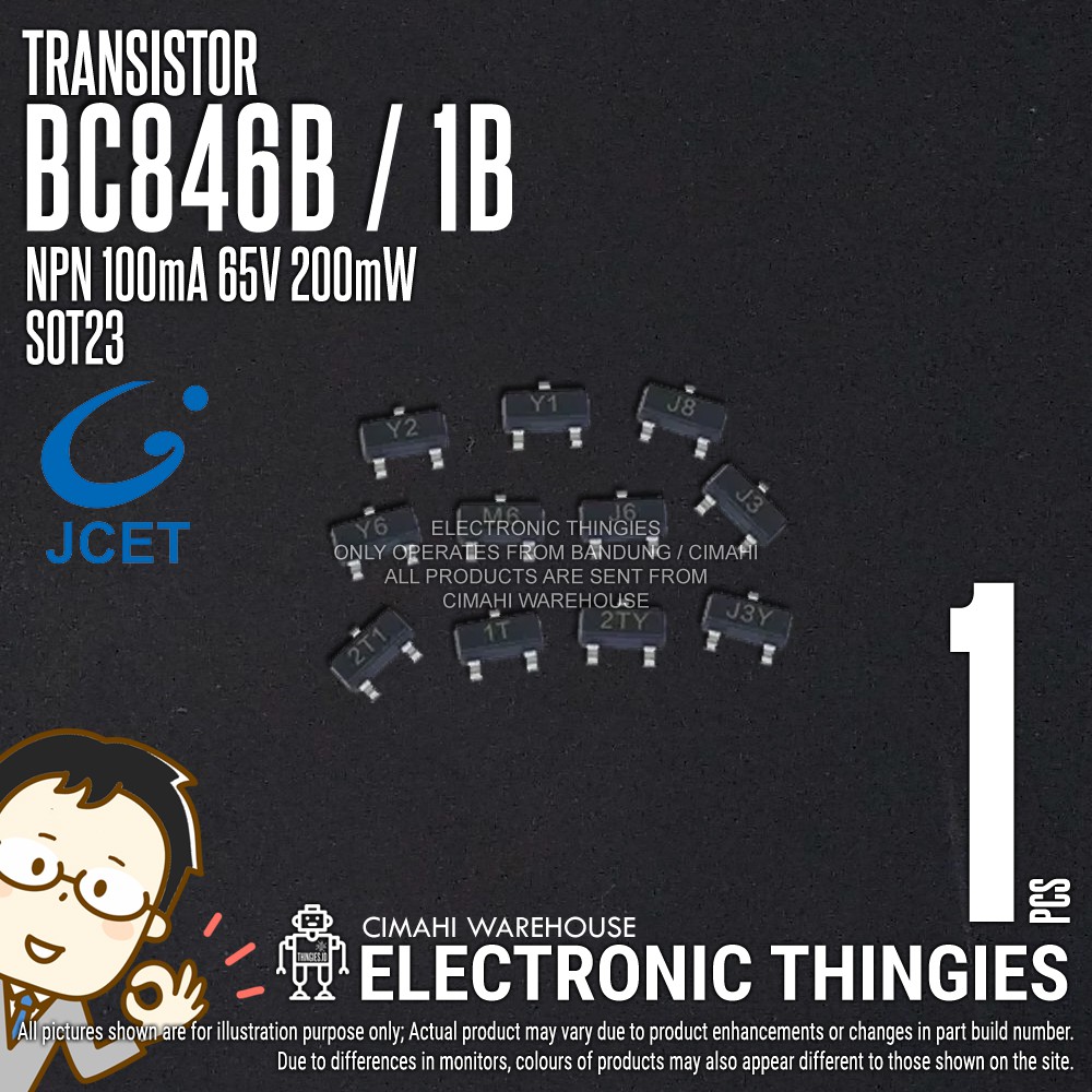 BC846B JCET SOT32 1B TRANSISTOR BC846