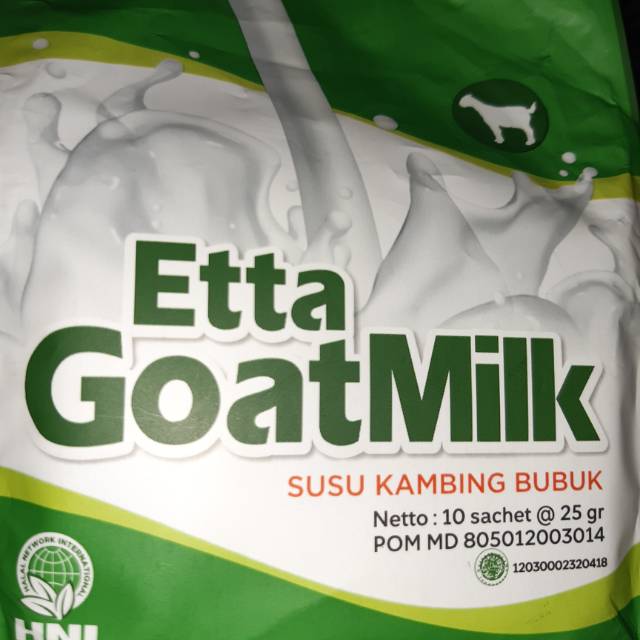 

Etta GoatMilk