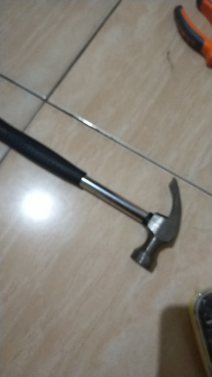 Palu Kambing Besi Claw Hammer  8 Oz Lokal Gagang Lapis Karet Termurah Berkualitas