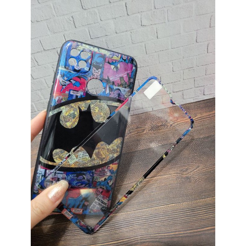 AM Antislip Marvel +Tempered Glass Redmi 3s 3pro Redmi 4A Redmi 4X Redmi 5A Redmi 6A